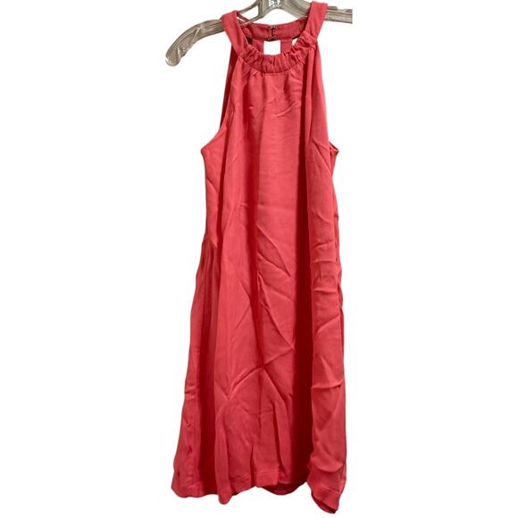 French Connection Soft Pink Sleeveless Halter Mini Dress - Size 2 - Picture 1 of 7